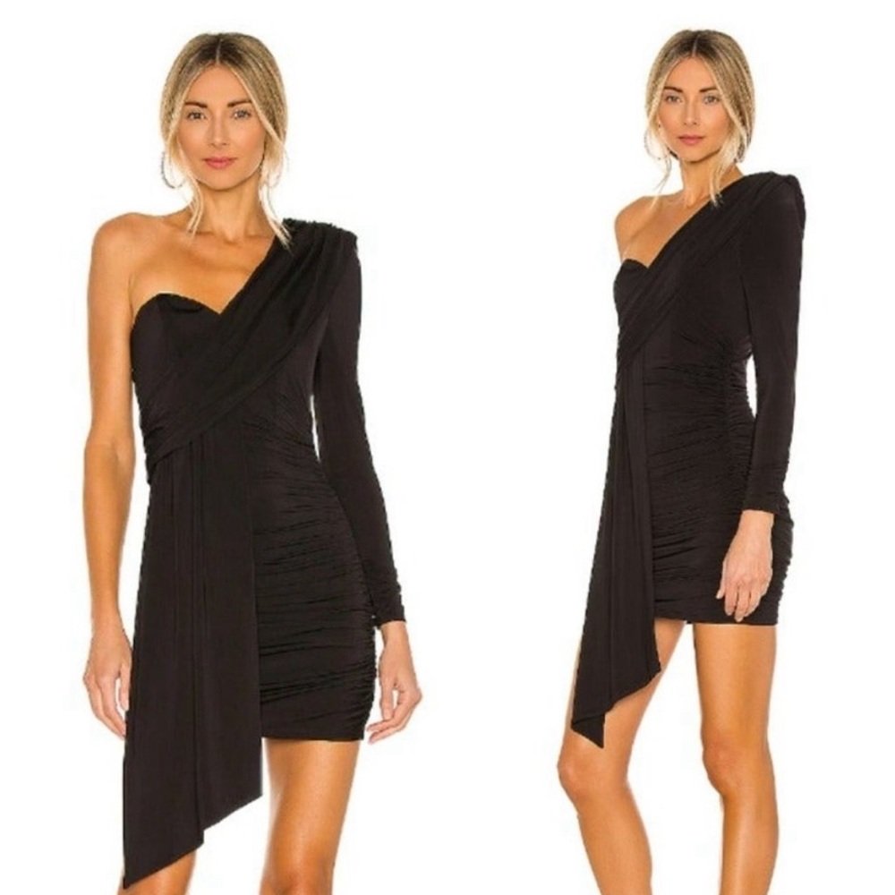 Michael Costello x REVOLVE Carmen Dress - Black